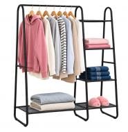Вешалка для одежды Sensio 1000x1500x400 мм BLACK RACK черный Вешалка для одежды Sensio 1000x1500x400 мм BLACK RACK черный