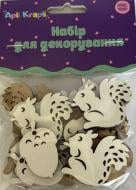 Декор из МДФ «Желудь и белочка» Аплі Краплі Декор из МДФ «Желудь и белочка» Аплі Краплі