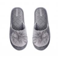 Тапки домашние Twins HS-VL помпон р. 40 серый Тапки домашние Twins HS-VL помпон р. 40 серый
