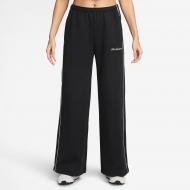 Брюки W NK STDO FLC MW MR SCALLOP WL IQ3170-010 р. XL черный