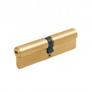 Цилиндр MG Serrature 41x51 ключ-ключ 92 мм полированная латунь