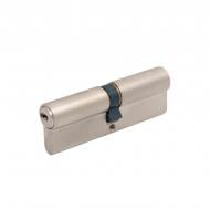 Цилиндр MG Serrature 45x45 ключ-ключ 90 мм матовый никель