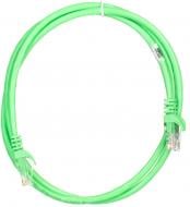 Патч-корд 2E Cat 5e UTP RJ45 26AWG 7/0.16 CCA 2E-PC5ECA-120GRN 1,2 м зелений