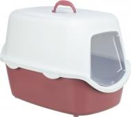 Туалет Trixie для кошек Vico фиолетовый с белым 40×40×56 см 40278