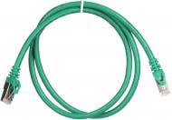 Патч-корд 2E Cat 6 S-FTP RJ45 4Х2 27AWG 7/0.14 Cu 2E-PC6SFTPCOP-100GRN 1 м зелений