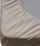 Простынь на резинке ПЛР-65 90x190 см серый ЛінТекс