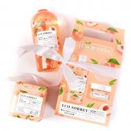 Набор подарочный для женщин Bielenda Eco Sorbet Peach (питательный крем 50 мл + мицеллярная жидкость 500 мл)