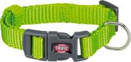 Ошейник Trixie для собак Premium нейлон ярко-зеленый XS-S 22-35 см/10 мм (201417)