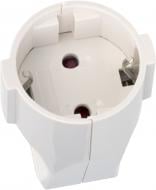 Розетка переносная Expert 16 А 250 В с заземлением пластик белый