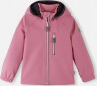 Куртка для девочек Reima Softshell Vantti р.134 розовый 5100009A-4370