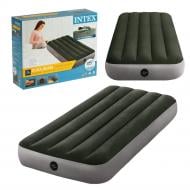 Ліжко надувне Intex Prestige Downy 64106 191х76 см зелений