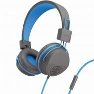 Навушники JLab JBuddies Studio Kids Wired graphite/blue (IEUHJKSTUDIORGRYBLU6)