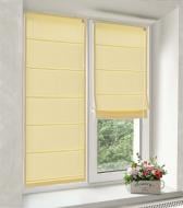 Римская штора Rollotex Шнуровое упрвление ASTI 80x170 см желтая