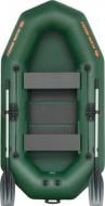 Лодка Kolibri K-250T.01.01 с пайолом слань-коврик зеленый