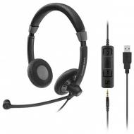 Наушники Sennheiser EPOS SC 75 USB MS black (1000635)