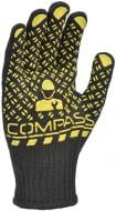 Рукавички Compass з покриттям ПВХ крапка XL (10) 5705