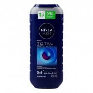 Гель для душа Nivea MEN «Полное расслабление» 3в1 для тела, лица и волос 250 мл