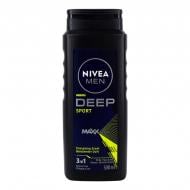 Гель для душа Nivea MEN «DEEP SPORT*» 3в1 для тела, лица и волос 500 мл