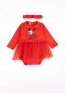 Боди для девочек для девочки Dexter`s Christmas reindeer р.80 красный d330-60