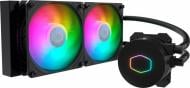 Система водного охлаждения Cooler Master MasterLiquid ML240L V2 ARGB LGA2066/2011-V3/1200/115x/AM4/AM3