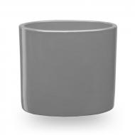 Кашпо керамическое Santino Prado круглый 2,5 л серый (O-45-13-J-22-00)