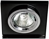 Світильник точковий Estares CR 114 BK/CHR 35 Вт GU5.3 хром/чорний