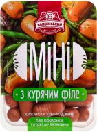 Сосиски мини с куриным филе 1 кат. н/о весов