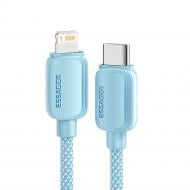 Кабель Essager Breeze USB Cable USB-C to Ligthning 20W 1 м голубой (EXCTL-WL03-P)