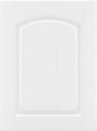 Фасад для кухні Грейд-Плюс Прованс білий гладкий №383 533x396 правий