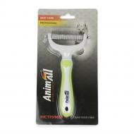 Граблі-ковтуноріз AnimAll Groom MG9712 білий із зеленим