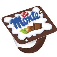 Десерт Zott Monte с шоколадом и лесным орехом 55 г