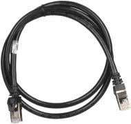 Патч-корд 2E Cat 6,S-FTP RJ45 4Х2 27AWG 7/0.14 Cu 2E-PC6SFTPCOP-100BK 1 м чорний