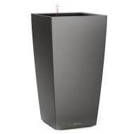 Вазон пластиковый Lechuza Cubico 30 (18184) квадратный 14 л антрацит