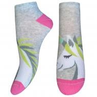 Носки детские для девочек Легка хода 9398 р. 18–20 серебряный меланж