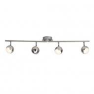 ВІТРИНА! Спот Brilliant G58032/13 LED 4x7 Вт сірий/металік