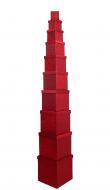 Коробка подарочная кубическая красная 601-8 22,5x22,5 см Коробка подарочная кубическая красная 601-8 22,5x22,5 см