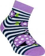 Шкарпетки дитячі для дівчаток Conte-Kids Sof-Tiki 246 р.14 фіолетовий із малюнком