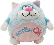 М'яка іграшка Fancy Кошенятко Круглик 19 см блакитний ККУ0