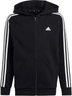 Джемпер Adidas U 3S FL FZ HOOD HR6331 р.128 черный