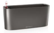 Кашпо Lechuza Delta Premium 10 15467 овальный 2 л антрацит