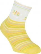Шкарпетки дитячі для дівчаток Conte-Kids Tip-Top 253 7С-54СП р.12 жовтий з малюнком