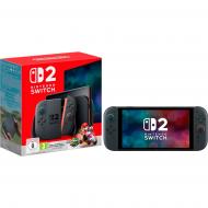 Портативная игровая приставка NINTENDO Switch 2 Black Mario Kart World Bundle black