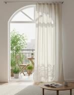 Штора 150х280 см светло-серая Deco