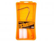 Валик з ванночкою для фарбування INGCO 10x3 см HKTCB041002