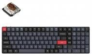 Клавиатура беспроводная Keychron K17 Pro 100 Key RGB Gateron MX 2.0 Brown (K17P-B3-UA) black