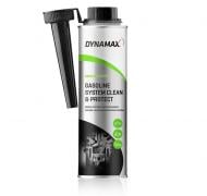 Очиститель топливной системы бензиновых двигателей DYNAMAX Gasoline System Clean & Protect 300 мл