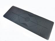 Килимок для йоги ONHILLSPORT 183х68х0,4 см PU-0205 з розміткою сірий Килимок для йоги ONHILLSPORT 183х68х0,4 см PU-0205 з розміткою сірий