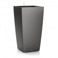 Кашпо Lechuza Cubico Premium 22 18463 квадратный 6 л антрацит