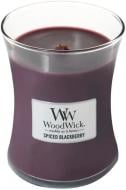 Свічка ароматична Woodwick Medium Spiced Blackberry 275 г