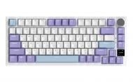Клавіатура бездротова Ajazz AK820 Pro Gift Switch (AK820PRO-G-PWB) purple/sea blue
